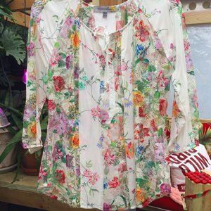 FIGUERCAEflower, PM size, Blouse with Camisole